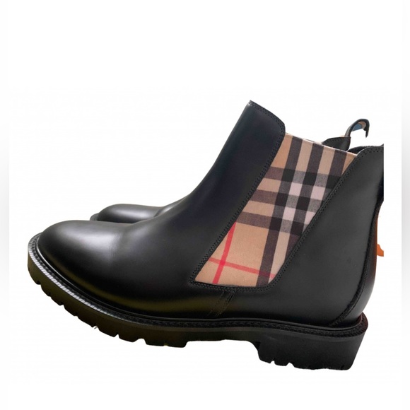 Burberry Leather Chelsea Boots - Picture 1 of 7